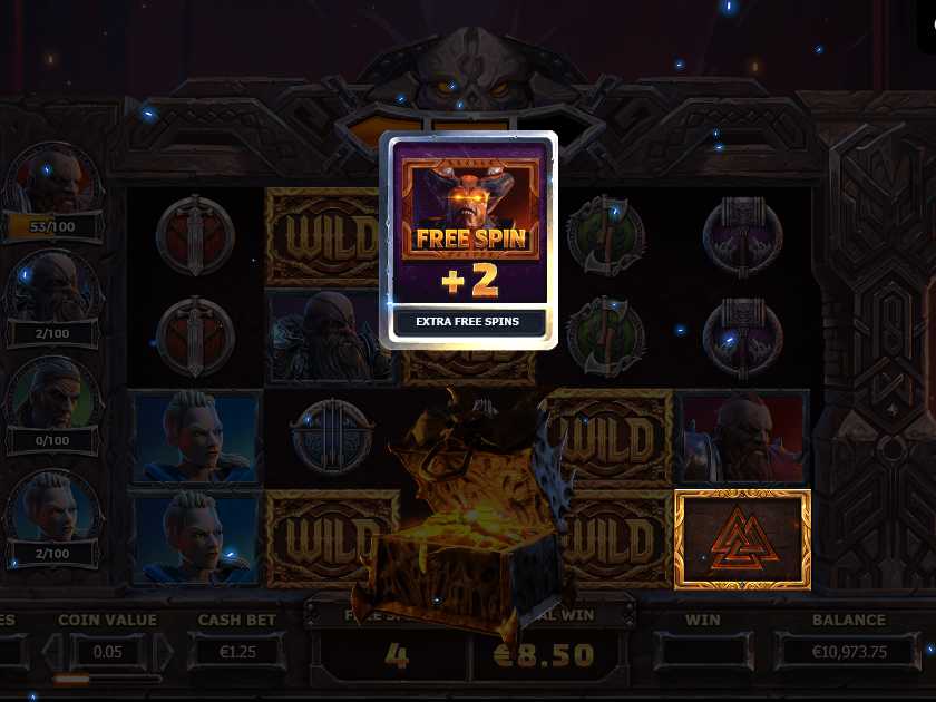 Фри-спины в слоте Vikings Go To Hell